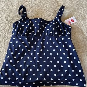 Land’s End swim suit top